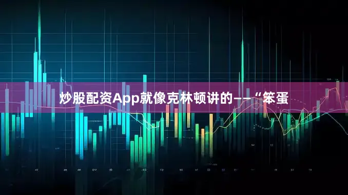炒股配资App就像克林顿讲的——“笨蛋